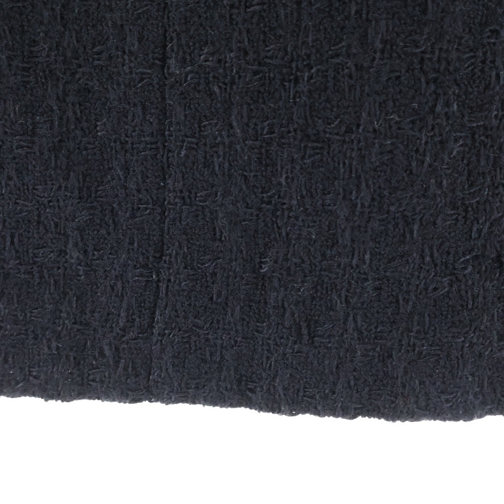 CHANEL(シャネル) タイトウール ジップミニスカート ブラック レディース