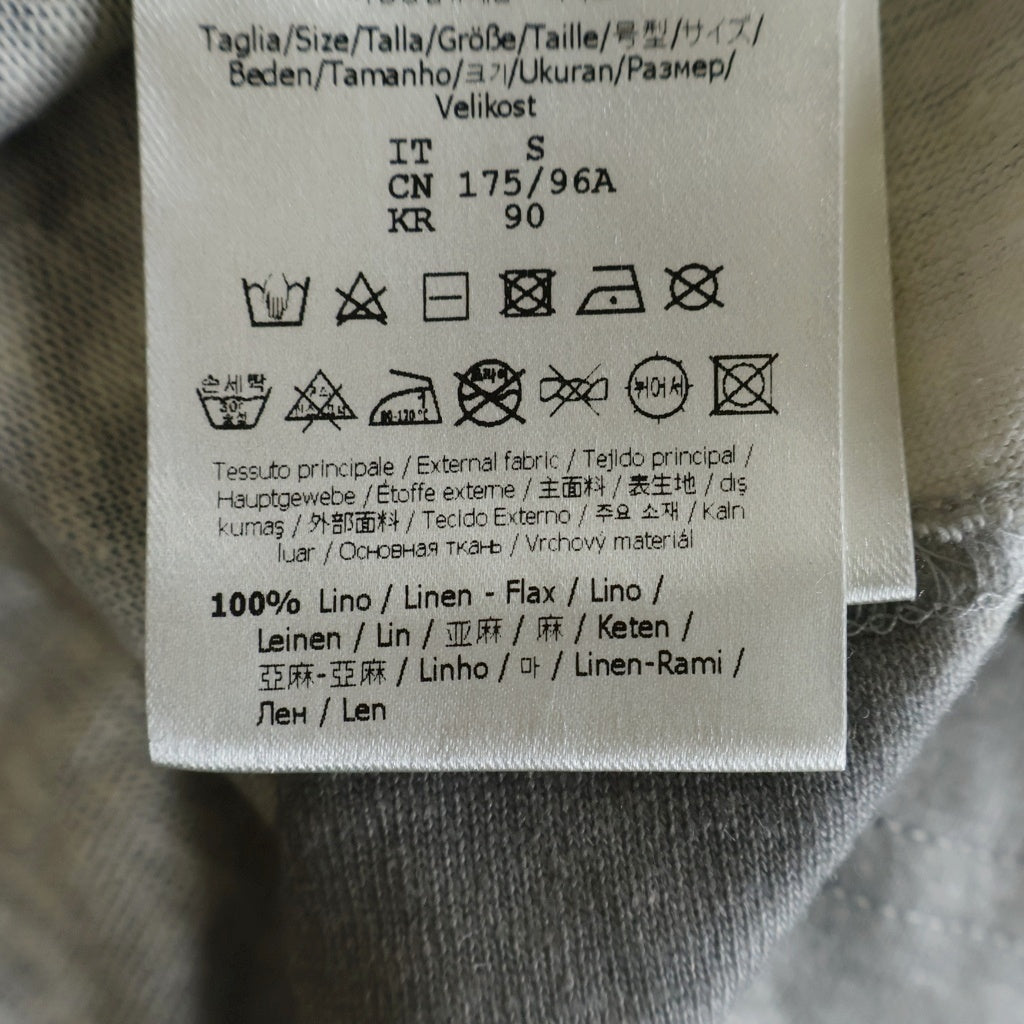 FENDI(フェンディ) Tシャツ 半袖 ロゴ ホワイト/グレー FY1064