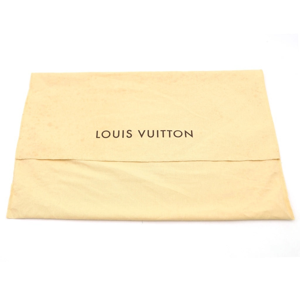 LOUIS VUITTON(ルイヴィトン) ダミエ ユゼス PVC レザー トートバッグ ゴールド金具 ブラウン N51128 レディース