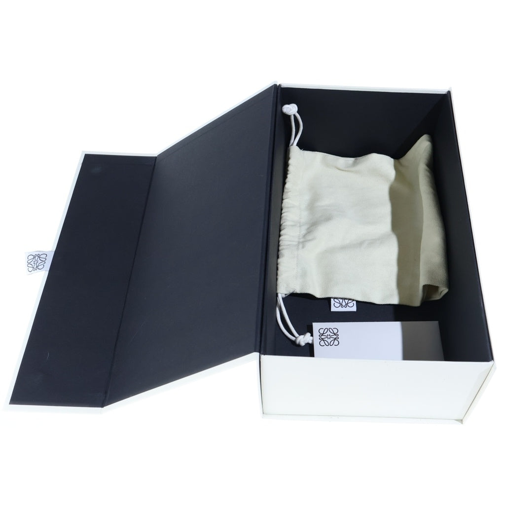 LOEWE(ロエベ) ゲート レザーミュール フラットシューズ ブラウン #36 レディース
