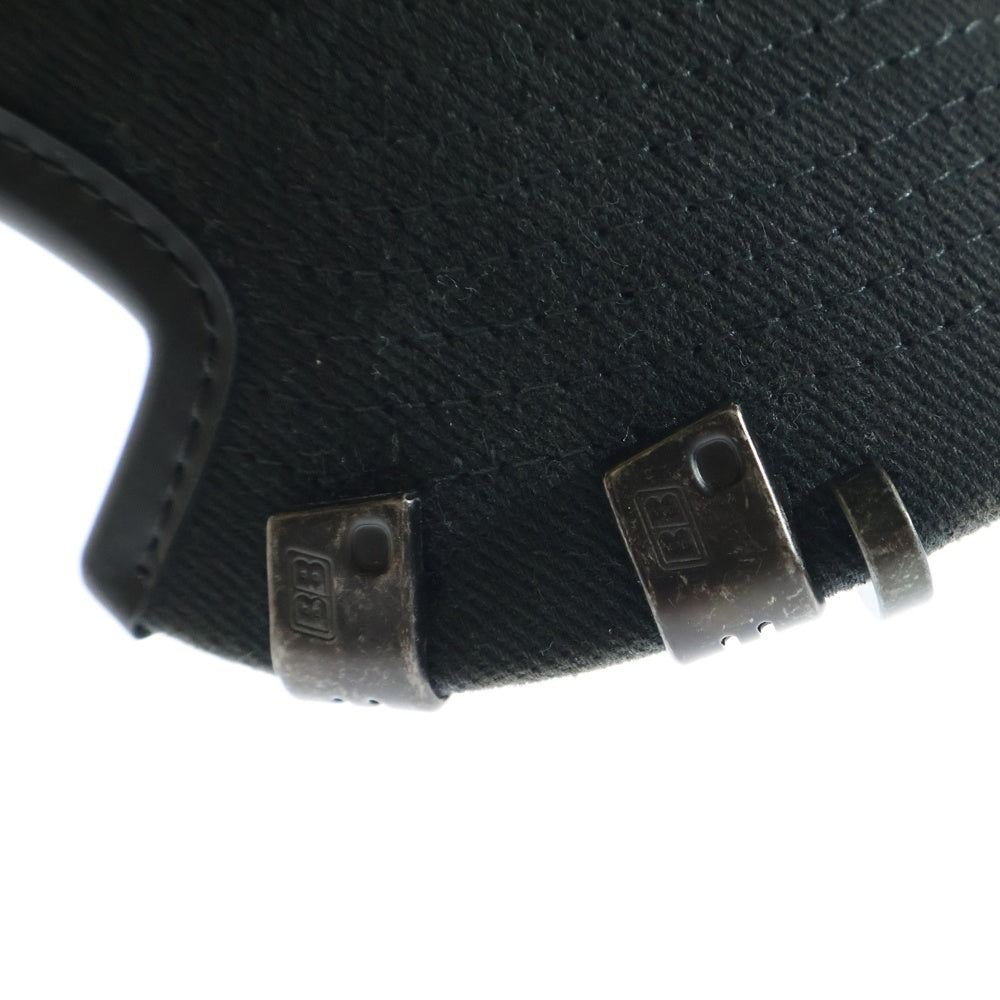 BALENCIAGA(バレンシアガ) ピアッシング ベースボールキャップ 帽子 ブラック 788749