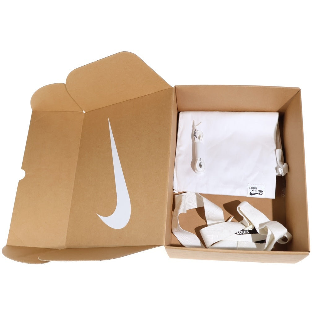 LOUIS VUITTON(ルイヴィトン) ×NIKE AIR FORCE 1 LOW BY VIRGIL ABLOH ナイキ エアフォース1 ヴァージル アブロー ローカットスニーカー ホワイト