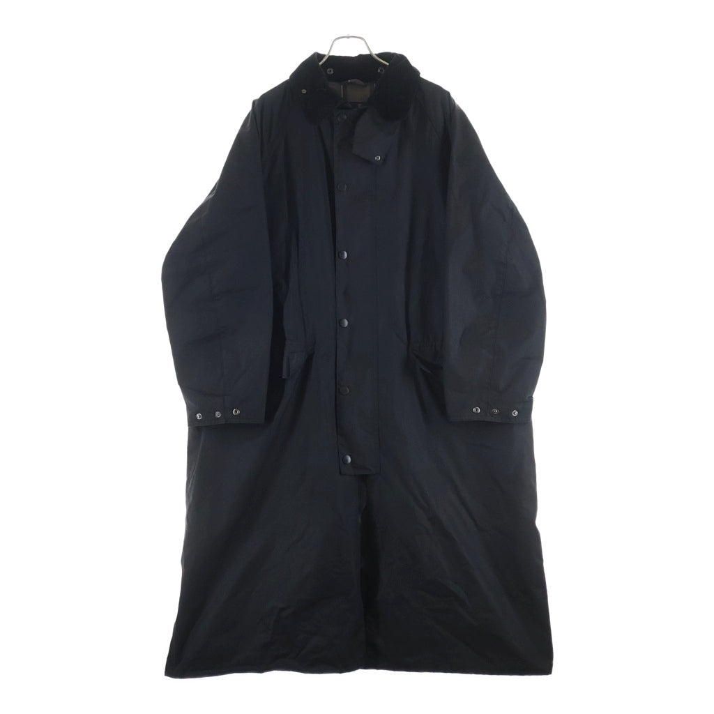 Barbour(バブアー) 22AW オーバーサイズBURGHLEYワックス ジャケット ブラック 222MWX1674