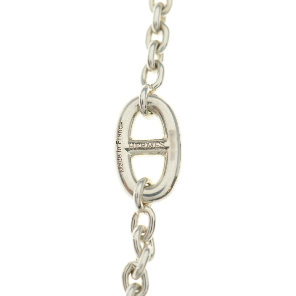 HERMES(エルメス) Chaine d'Ancre シェーヌダンクル ファランドール 120 チェーン ロングネックレス Ag925 SV シルバー