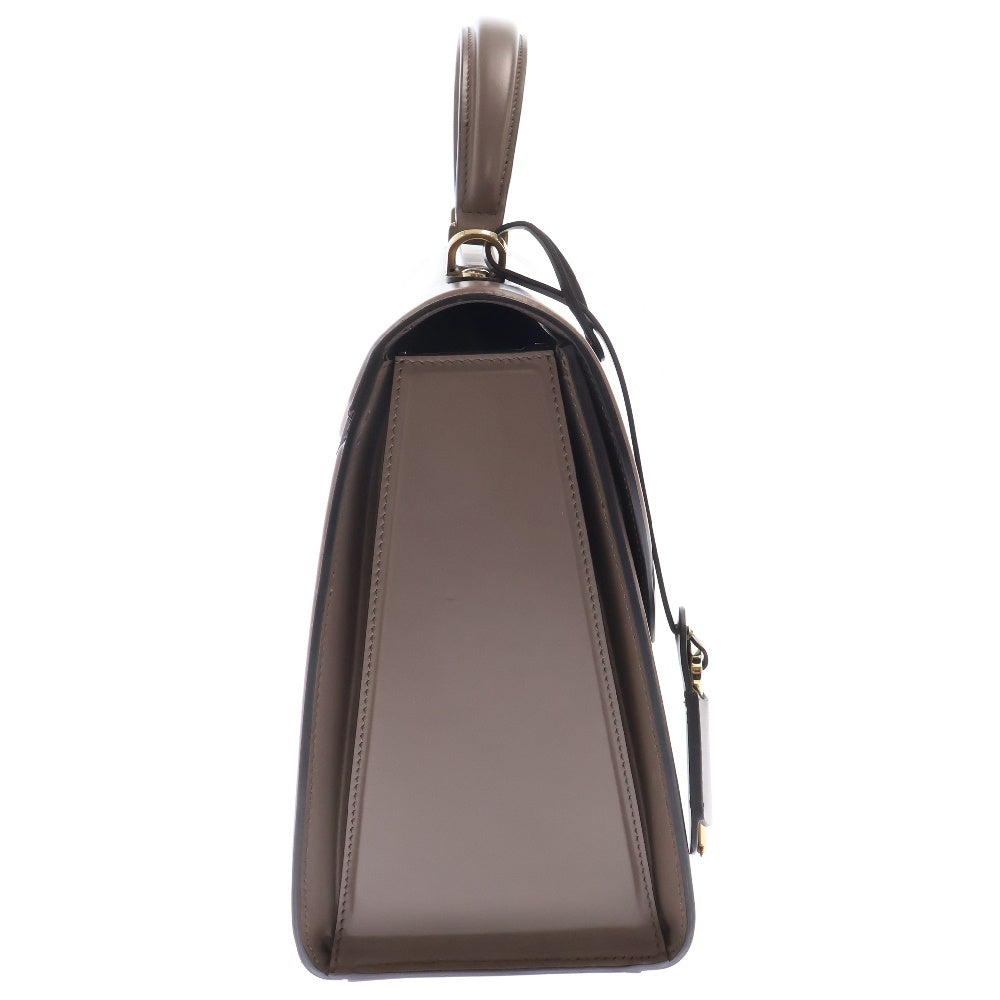 Salvatore Ferragamo(サルヴァトーレ フェラガモ) ガンチーニ 2WAYバッグ ショルダーバッグ ハンドバッグ ブラウン レザー BW-215677