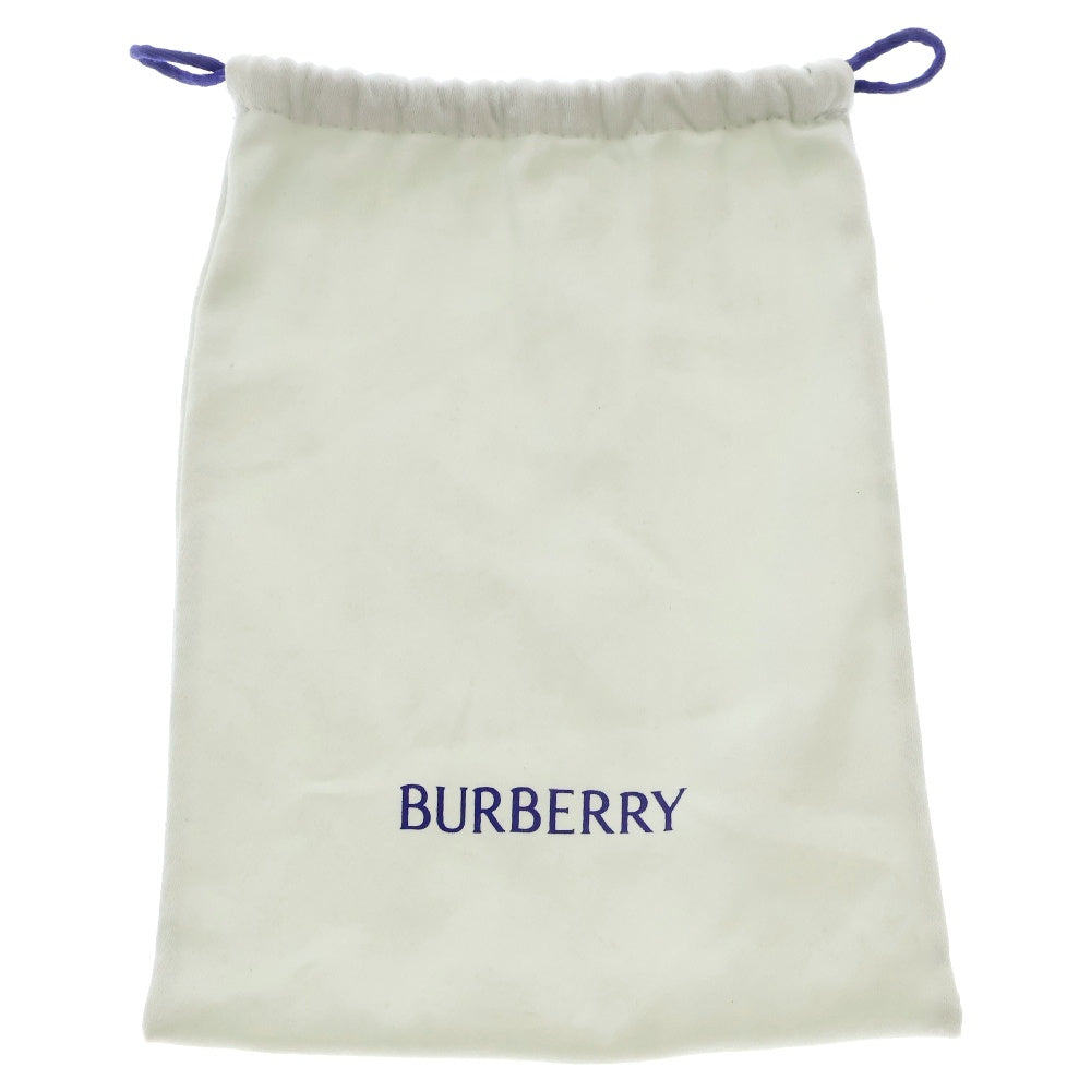 BURBERRY(バーバリー) チェーン ショルダーバッグ 斜め掛け ポシェット ゴールド金具 ブラック レザー