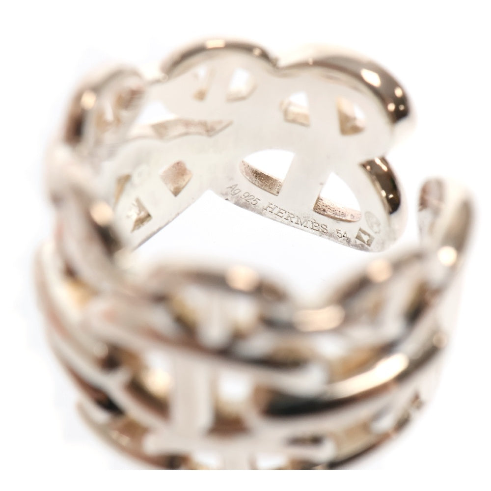 HERMES(エルメス) シェーヌダンクル アンシェネ リング Ag925 シルバー #54 アクセサリー