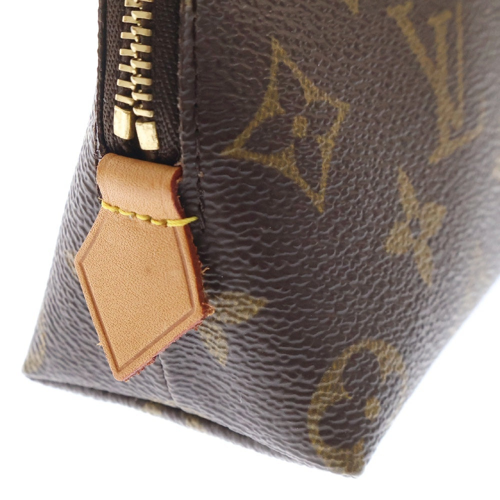 LOUIS VUITTON(ルイヴィトン) モノグラム ポシェットコスメティック ブラウン PVCレザー ポーチ 小物入れ M47515