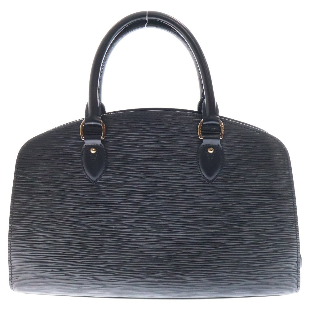 LOUIS VUITTON(ルイヴィトン) エピ ポンヌフPM ブラック レザー ハンドバッグ シルバー金具 M59072
