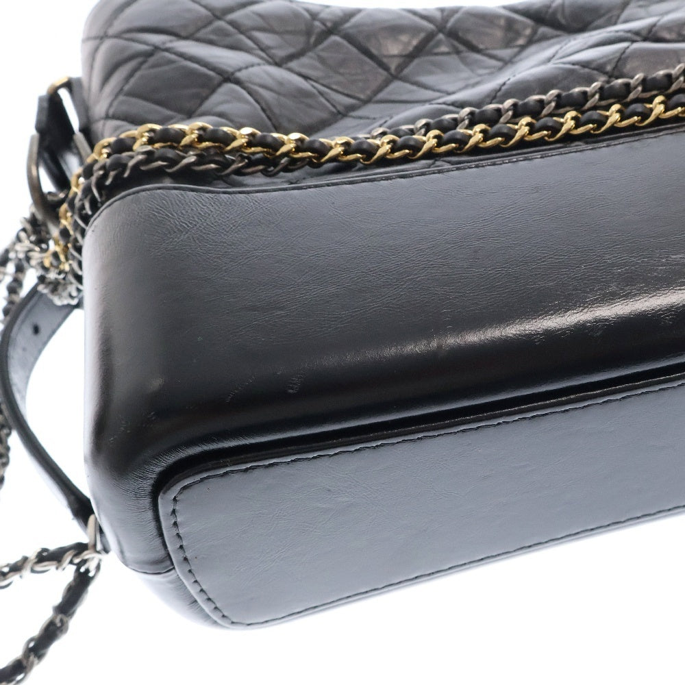 CHANEL(シャネル) ガブリエル ドゥ シャネル チェーンショルダーバッグ ブラック