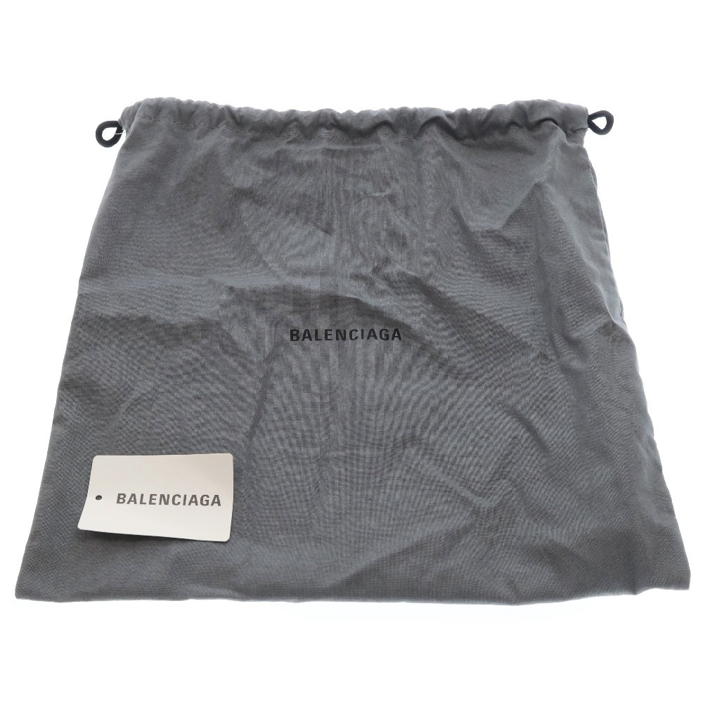 BALENCIAGA(バレンシアガ) トライアングル セカンドバック ホワイト クラッチバッグ ポーチ レザー 476976