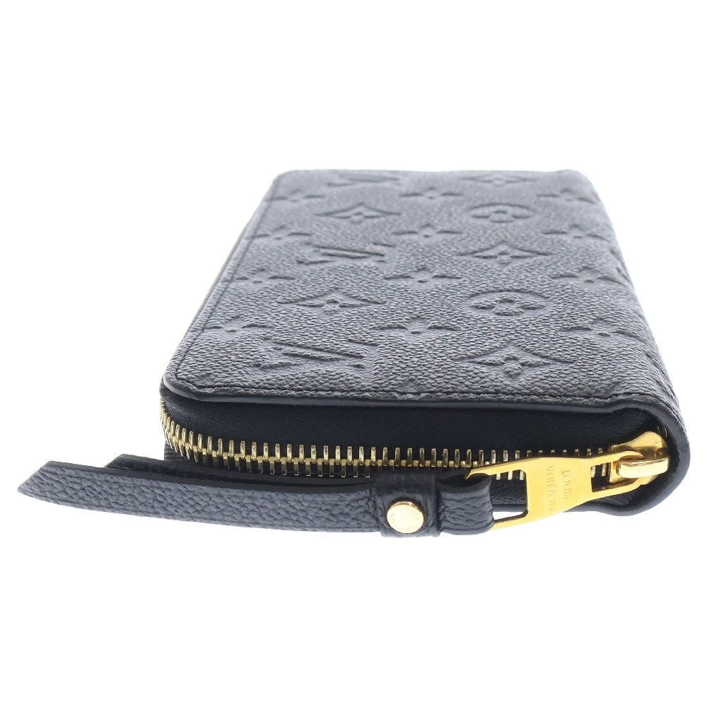 LOUIS VUITTON(ルイヴィトン) モノグラムアンプラント ジッピーウォレットロングウォレット 長財布 ブラック レザー M61864
