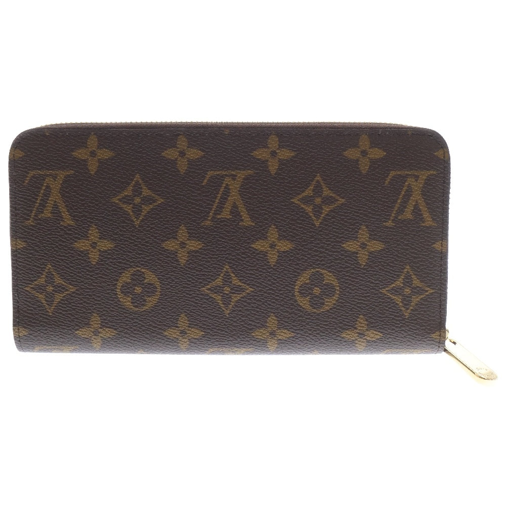 LOUIS VUITTON(ルイヴィトン) モノグラム ジッピーウォレット フューシャ ロングウォレット ブラウン PVCレザー 長財布 RFID M41895