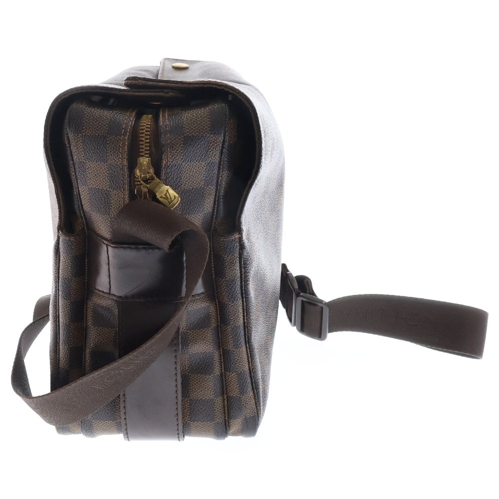 LOUIS VUITTON(ルイヴィトン) ダミエ ナヴィグリオ 新型 ショルダーバック メッセンジャーバッグ ブラウン ブラウン PVCレザー N45255