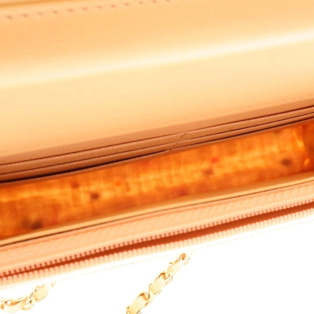 CHANEL(シャネル) チェーンウォレット マルチカラー ツイード ショルダーウォレット 長財布 ピンク ゴールド金具 斜め掛けバッグ 肩掛けバッグ ショルダーバッグ