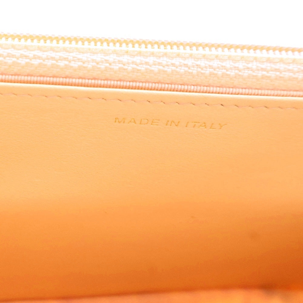 CHANEL(シャネル) チェーンウォレット マルチカラー ツイード ショルダーウォレット 長財布 ピンク ゴールド金具 斜め掛けバッグ 肩掛けバッグ ショルダーバッグ