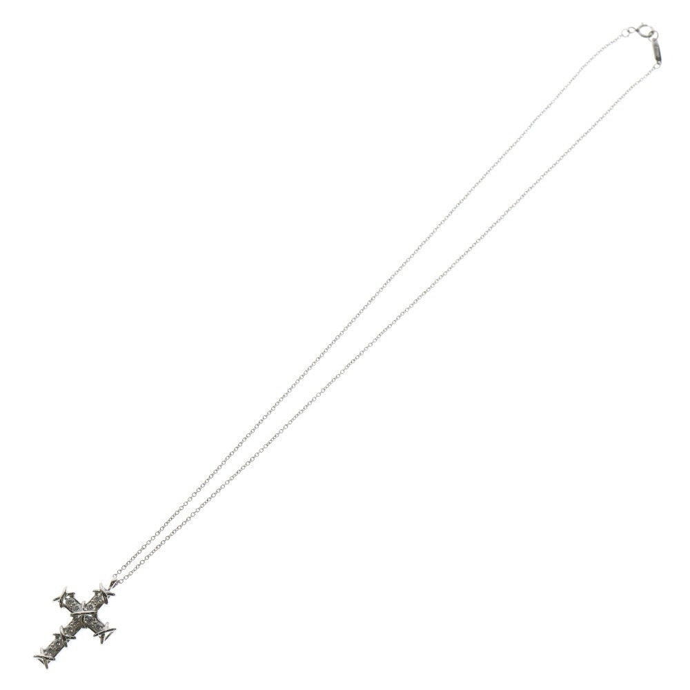 TIFFANY&Co(ティファニー) ジャン・シュランバージェ 10ストーン クロスペンダント ダイヤモンド ネックレス Pt950 プラチナ ジュエリー