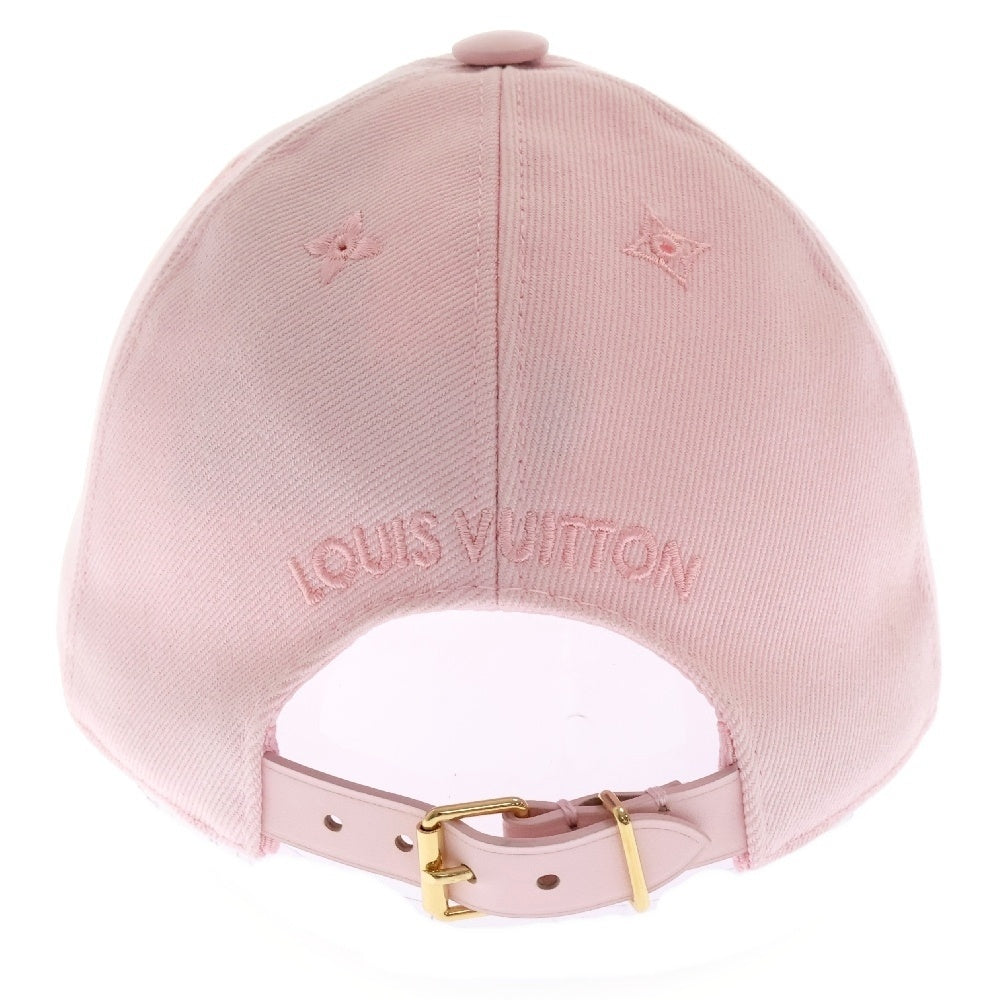 LOUIS VUITTON(ルイヴィトン) キャップ LV アイコニック ローズクレール ピンク コットン M7061M 帽子
