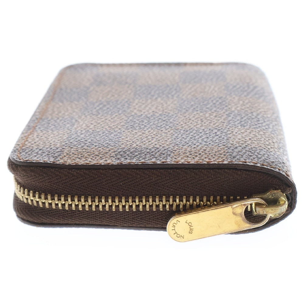 LOUIS VUITTON(ルイヴィトン) ダミエ エベヌ ジッピーコインパース コインケース ブラウン PVCレザー N63070