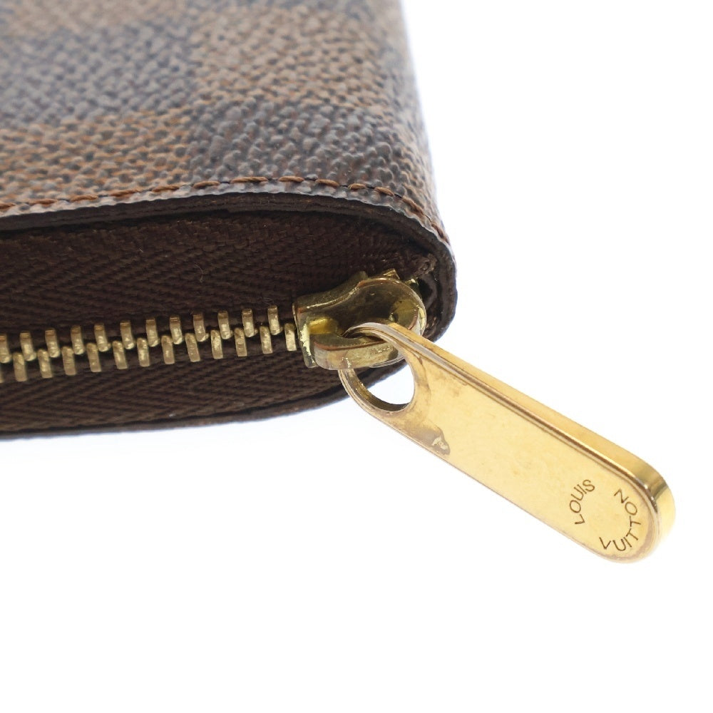 LOUIS VUITTON(ルイヴィトン) ダミエ エベヌ ジッピーコインパース コインケース ブラウン PVCレザー N63070