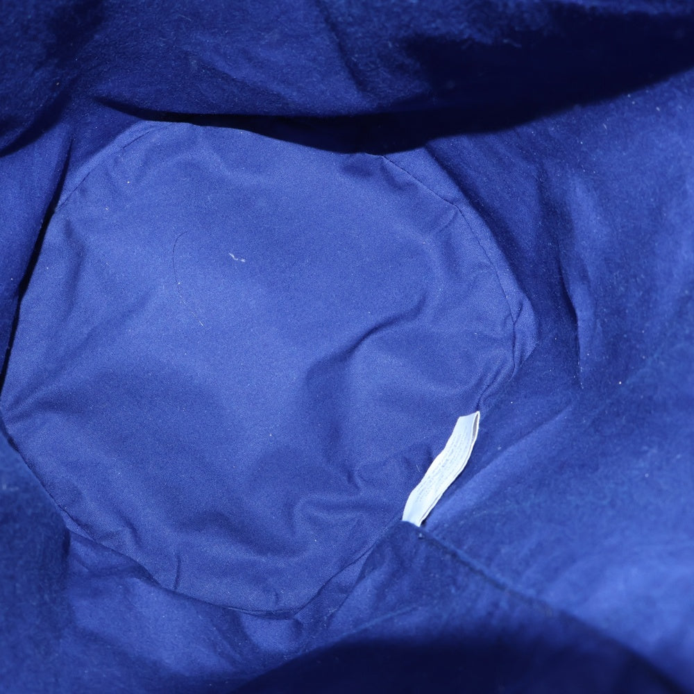 HERMES(エルメス) マリンプリント プティシャルティエ 巾着バッグ ショルダーバッグ ホワイト キャンバス