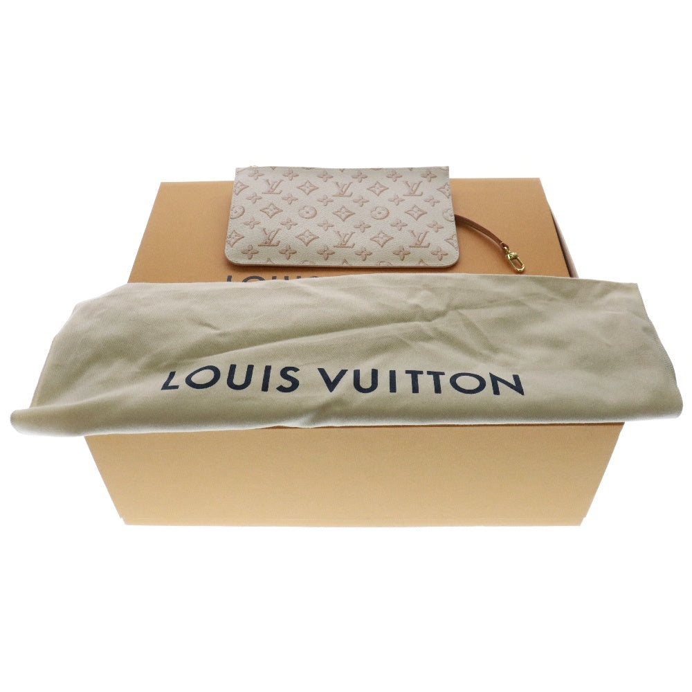 LOUIS VUITTON(ルイヴィトン) モノグラム フォール フォー ユー ネヴァーフルMM レザートートバッグ ホワイト M20921