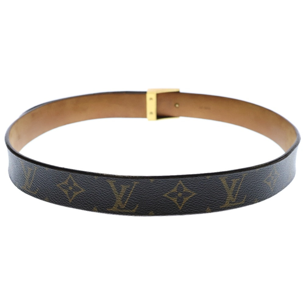LOUIS VUITTON(ルイヴィトン) モノグラム サンチュールキャレ ベルト ブラウン PVCレザー M6800