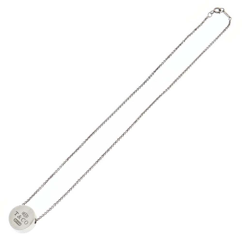TIFFANY&Co(ティファニー) 1837 コンケーブサークル ネックレス Ag925 シルバー ペンダント アクセサリー