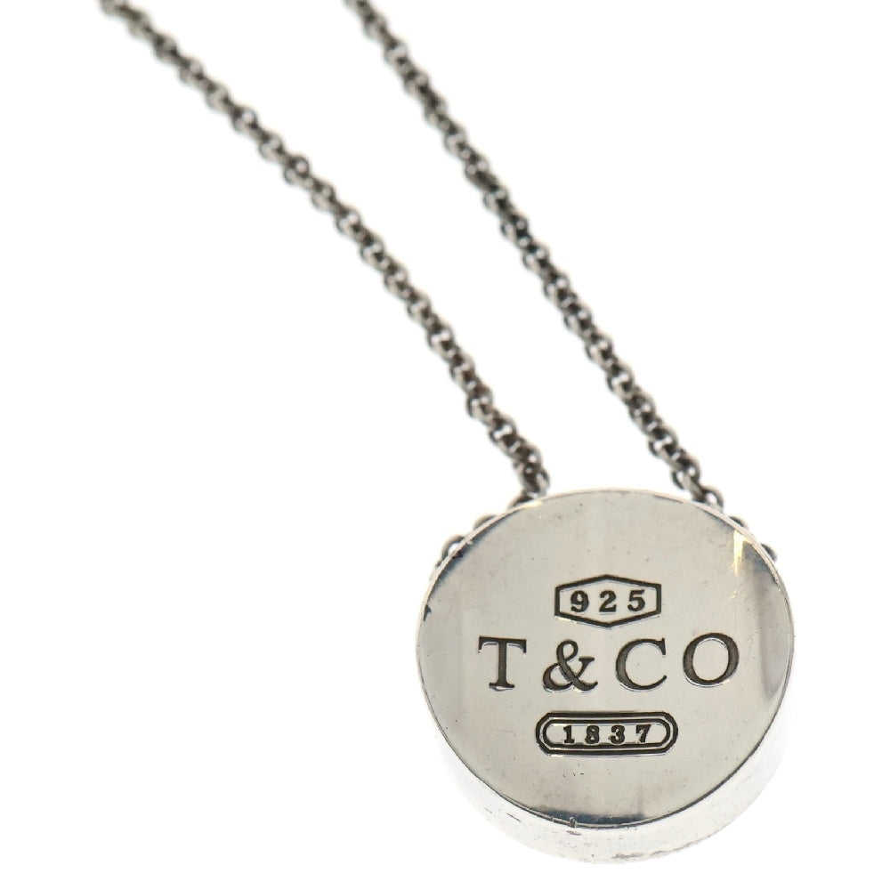TIFFANY&Co(ティファニー) 1837 コンケーブサークル ネックレス Ag925 シルバー ペンダント アクセサリー