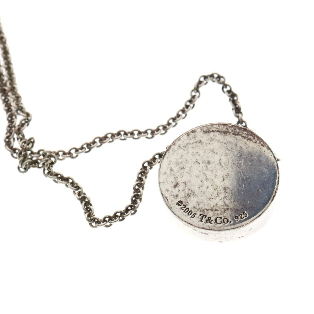 TIFFANY & Co.(ティファニー) 1837 コンケーブサークル ネックレス Ag925 シルバー ペンダント アクセサリー