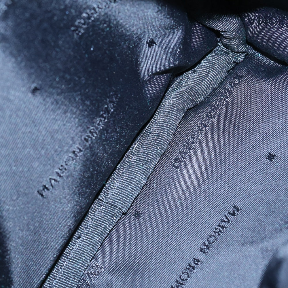 MAISON PROMAX(メゾン プロマックス) THE VILLANS THE GODS 2WAY レザー スタッズ ショルダーバッグ バックパック リュック ブラック×グリーン×イエロー