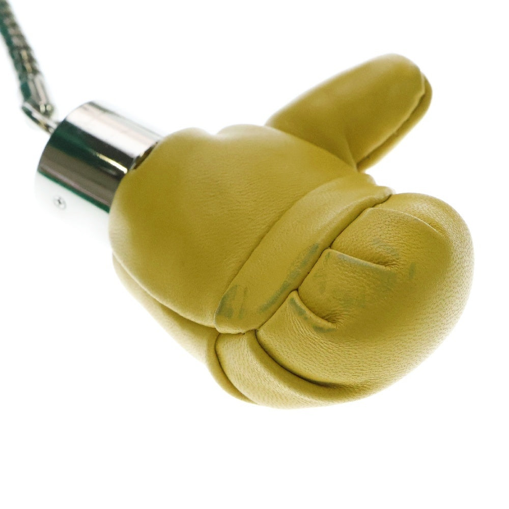 MAISON PROMAX(メゾン プロマックス) THE VILLANS THE GODS 2WAY レザー スタッズ ショルダーバッグ バックパック リュック ブラック×グリーン×イエロー