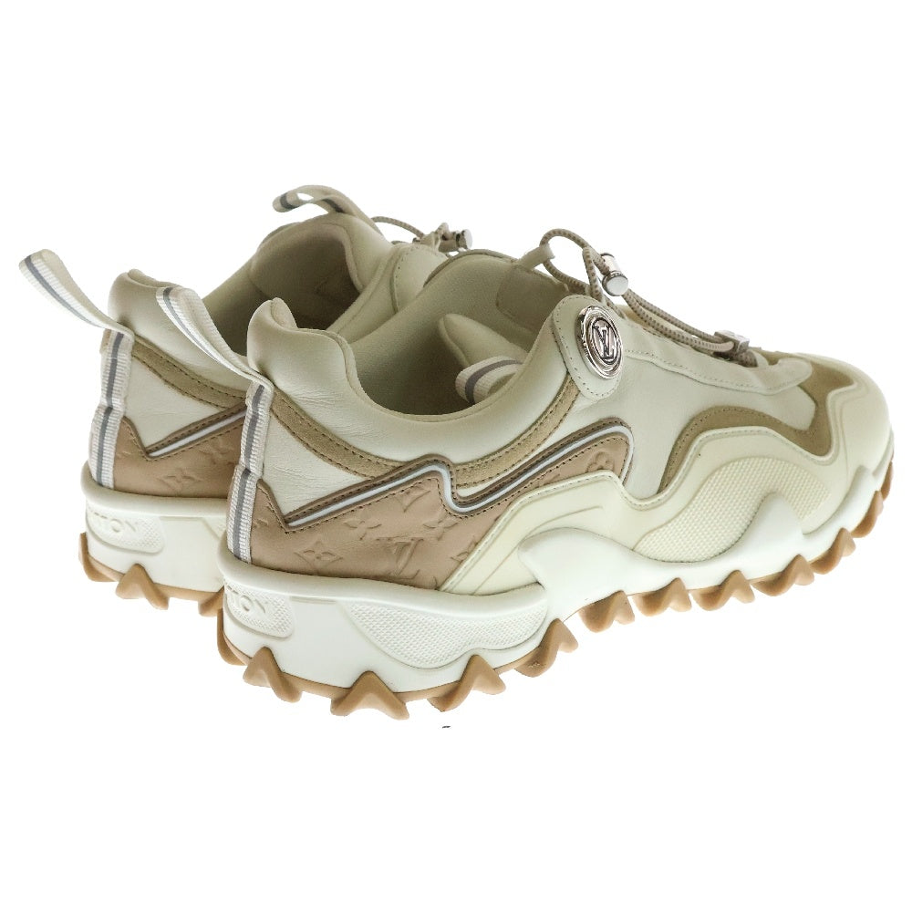 LOUIS VUITTON(ルイヴィトン) LVラッシュライン スニーカー シューズ クリーム/ホワイト レザー 37 1ACXL0
