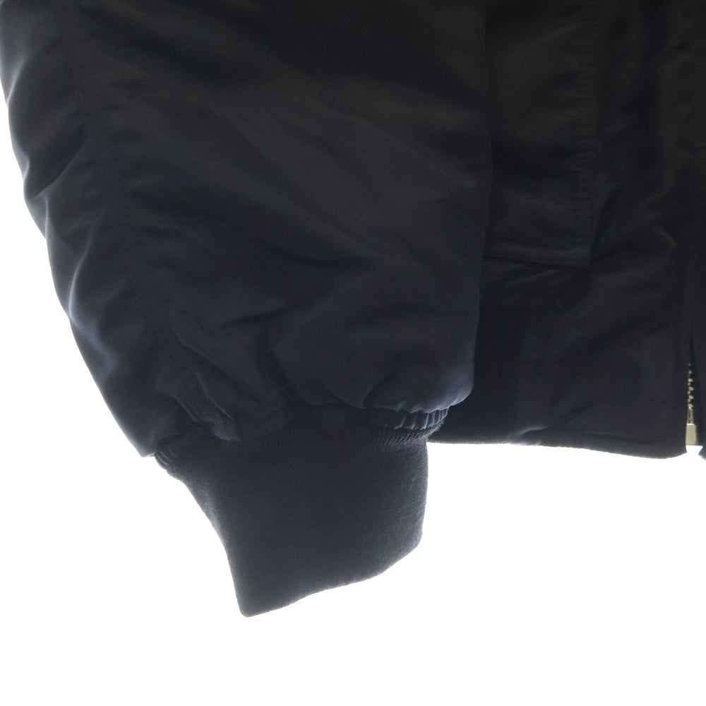 CELINE(セリーヌ) 24AW ロゴワッペン ナイロンボンバージャケット ブラック 2W83A889O