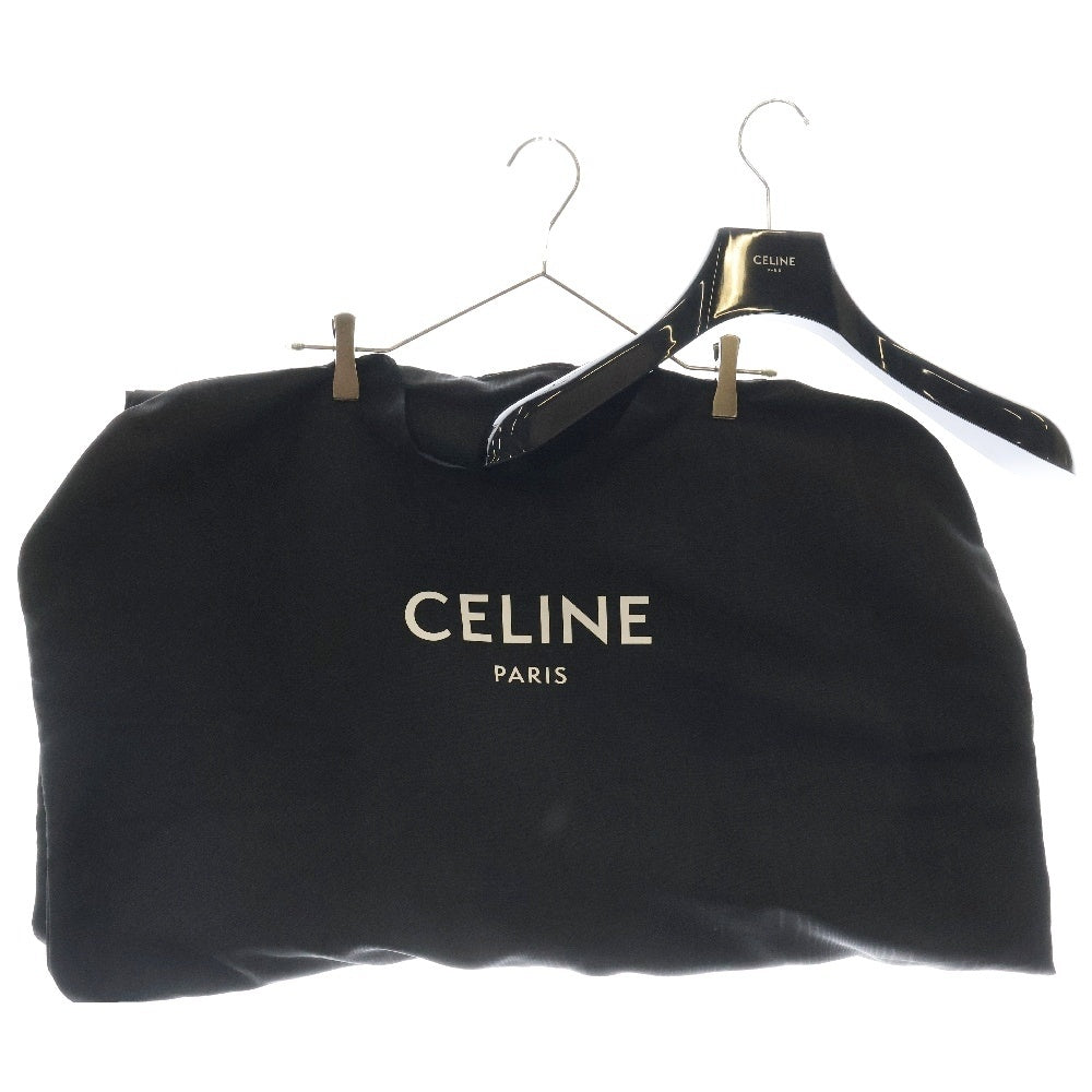 CELINE(セリーヌ) 24AW ロゴワッペン ナイロンボンバージャケット ブラック 2W83A889O