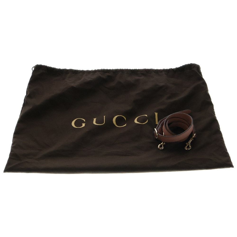 GUCCI(グッチ) バンブー 2WAY ショルダーバッグ ハンドバッグ ピンク レザー 336032