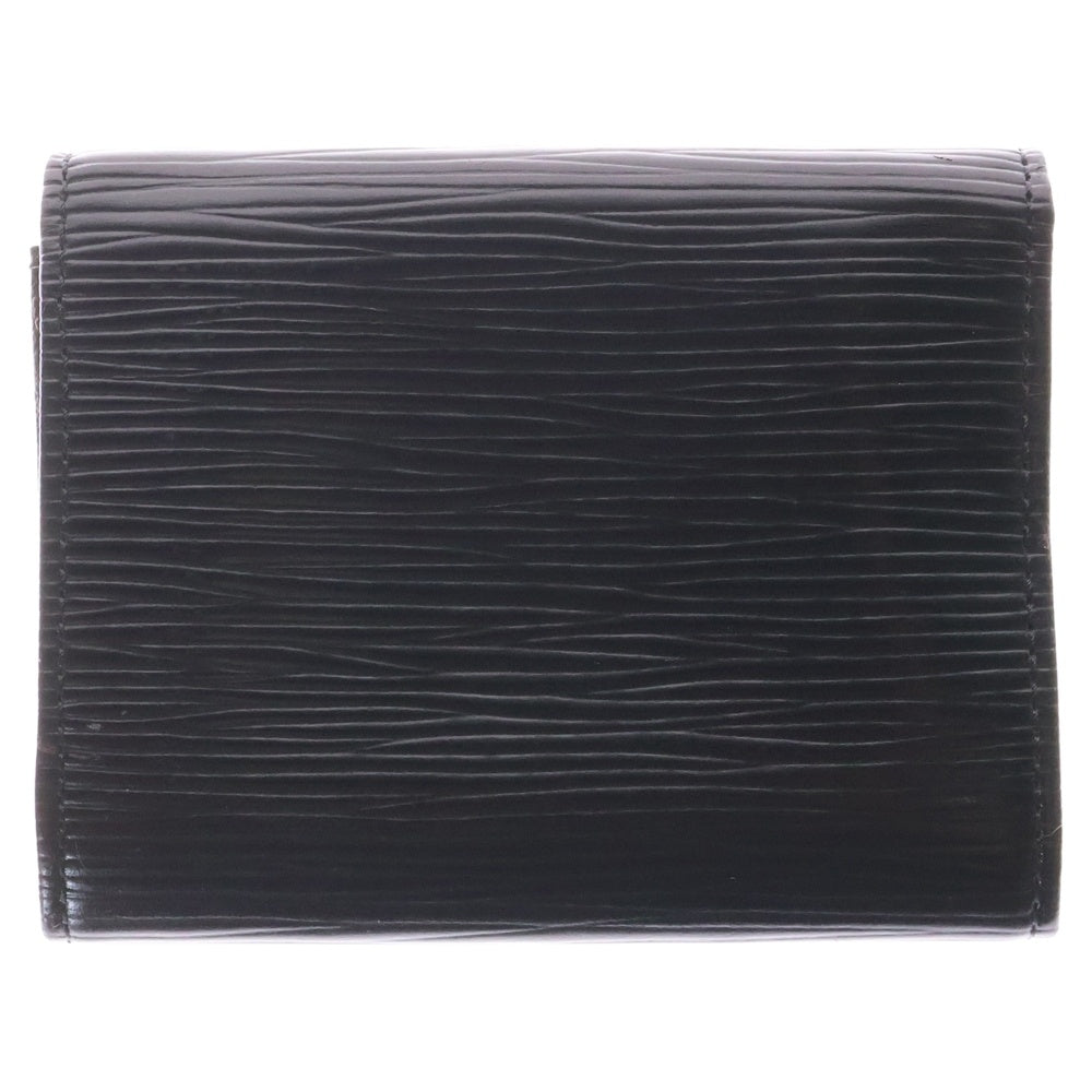 LOUIS VUITTON(ルイヴィトン) エピ カードケース ブラック レザー M63412
