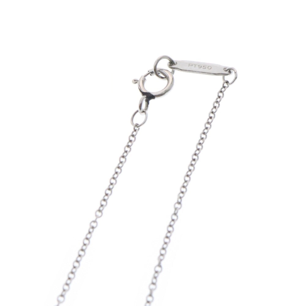 TIFFANY&Co(ティファニー) ボウ リボンモチーフ ダイヤネックレス Pt950 プラチナ ジュエリー ペンダント