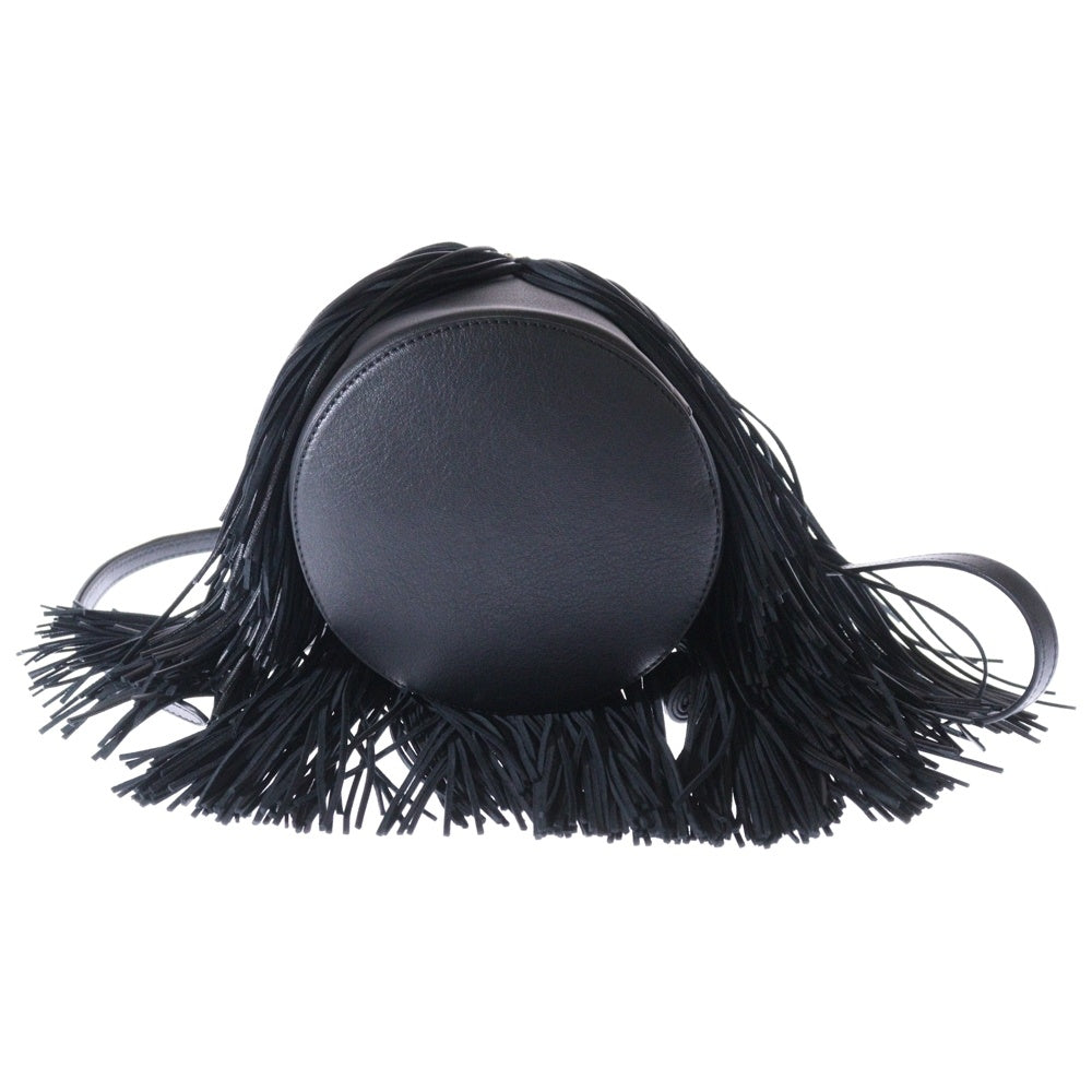 J&M DAVIDSON(ジェイアンドエムデヴィッドソン) FRINGE CARNIVAL PEEKY フリンジ カーニバル ピーキー 2WAY スタッズ レザー ハンド ショルダー バッグ ブラック