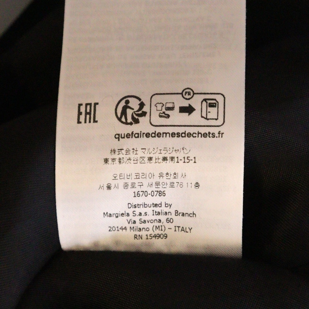 MM6 Maison Margiela(エムエムシックスメゾンマルジェラ) コート ブラウン ポリエステル×ウール S52AA0167 サイズ36 レディース