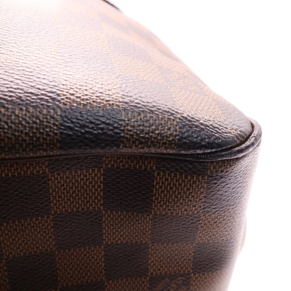 LOUIS VUITTON(ルイヴィトン) ダミエ エベヌ バティニョール オリゾンタル トートバッグ ハンドバッグ ゴールド金具 レザー×PVC ブラウン レザー N48179