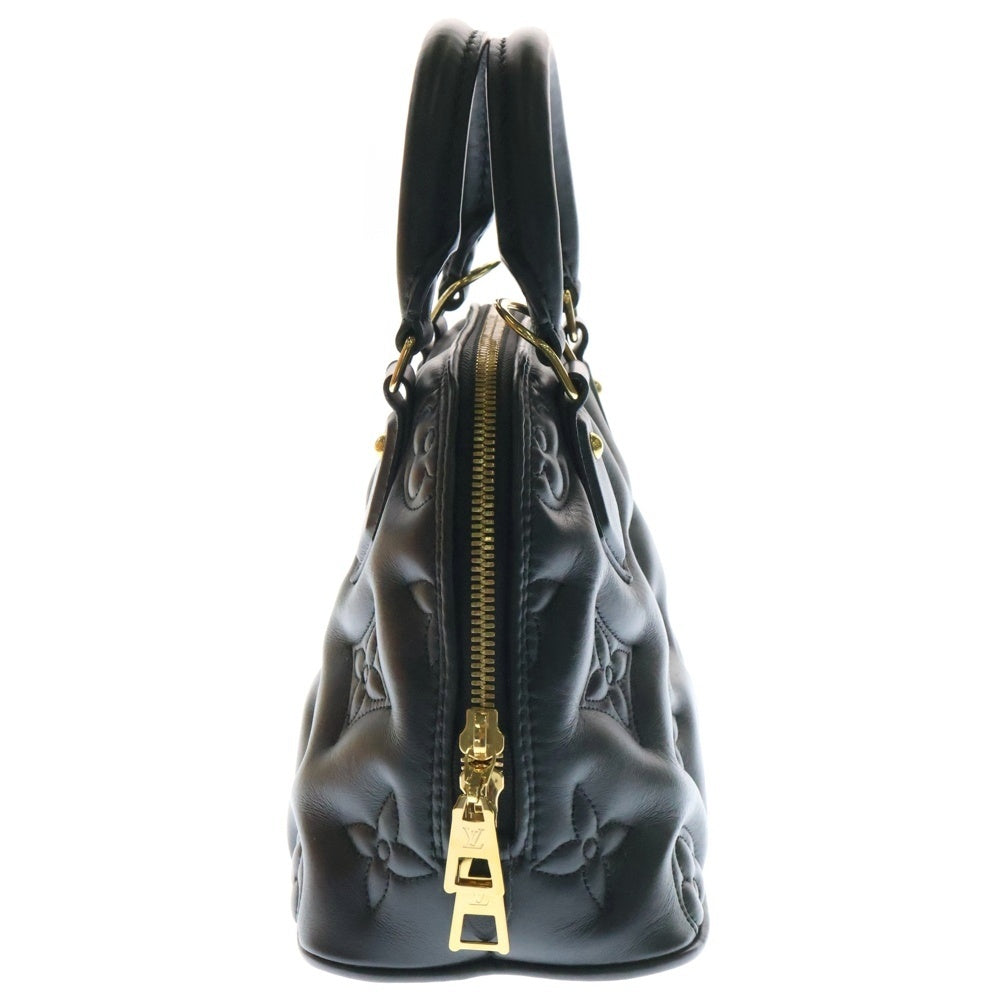 LOUIS VUITTON(ルイヴィトン) モノグラム バブルグラム アルマソフトBB 2WAY レザーハンドバッグ ショルダーバッグ ブラック レディース M59793
