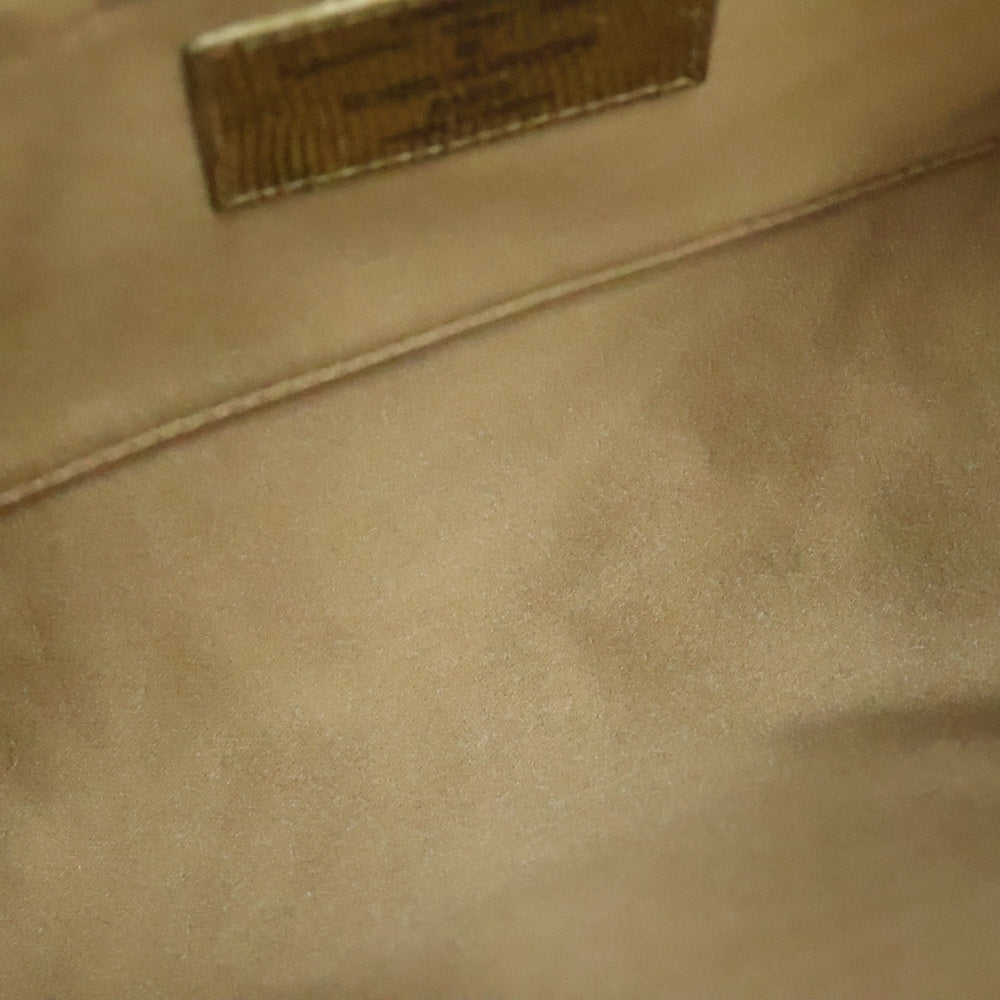 LOUIS VUITTON(ルイヴィトン) タリ モノグラム ブロケイド ジャガード キャンバス レザー 型押し クラッチバッグ ゴールド M93142