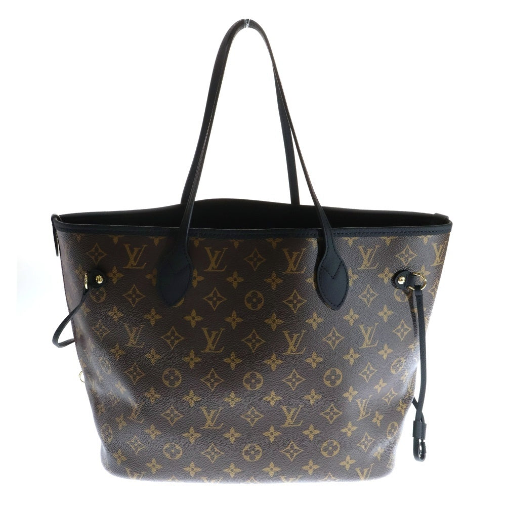 LOUIS VUITTON(ルイヴィトン) モノグラム ネヴァーフル インサイドアウトMM ポーチ付 レザートートバッグ ブラウン レディース M11946