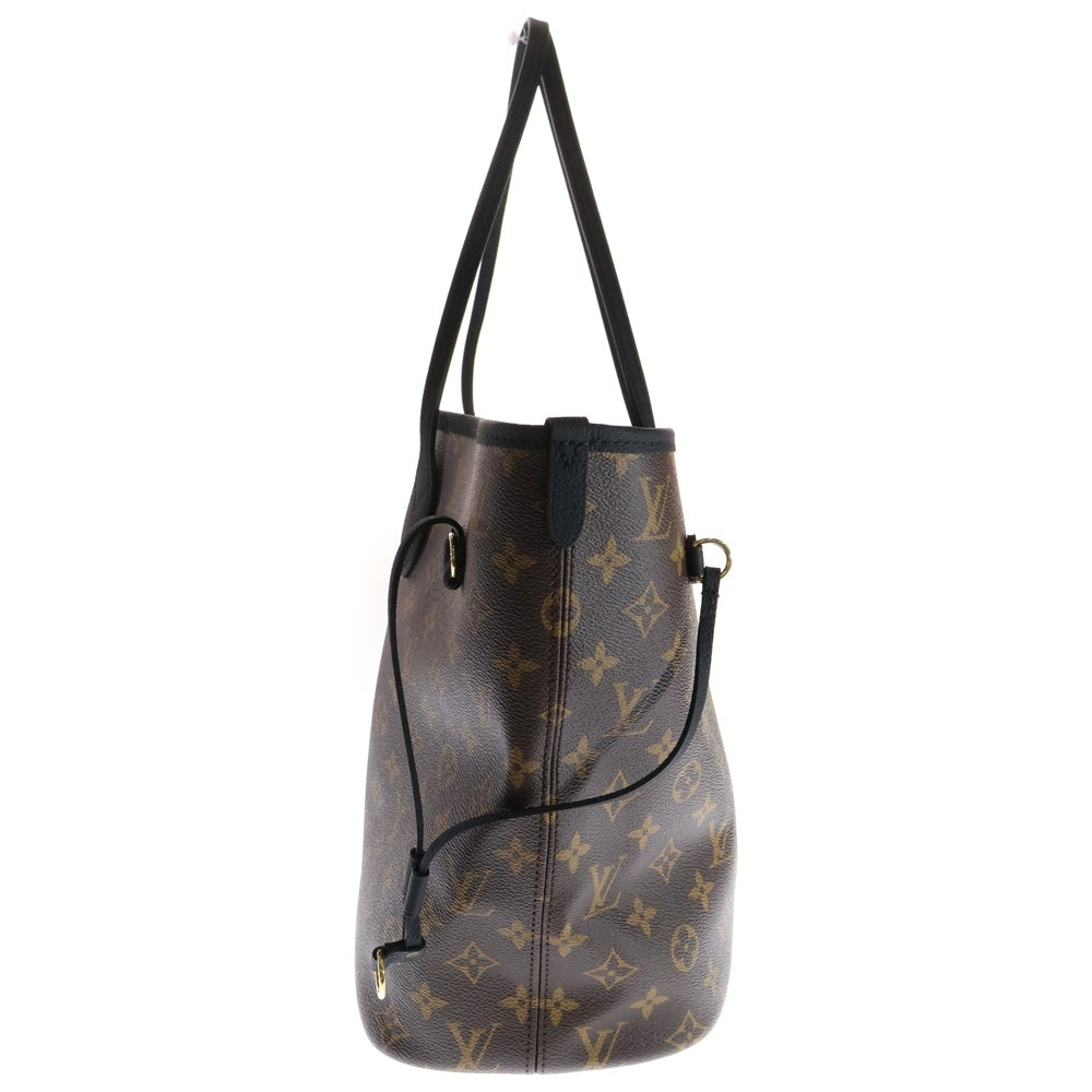 LOUIS VUITTON(ルイヴィトン) モノグラム ネヴァーフル インサイドアウトMM ポーチ付 レザートートバッグ ブラウン レディース M11946