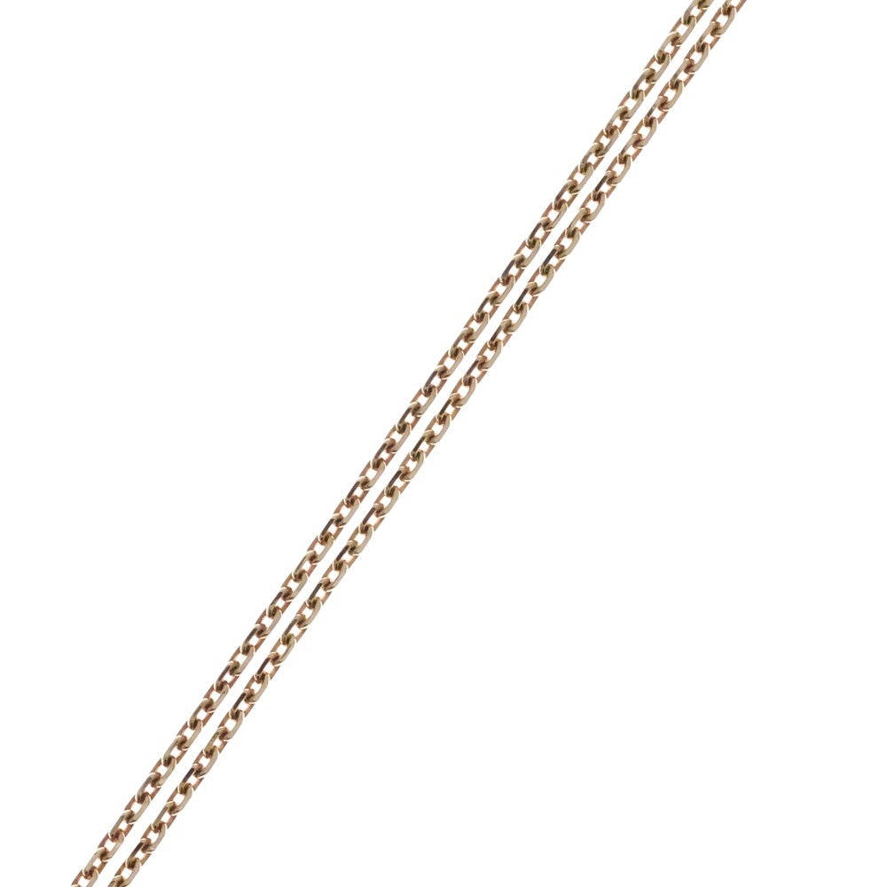 Van Cleef & Arpels(ヴァンクリーフアンドアーペル) ラッキーアルハンブラ ハート ネックレス マザーオブパール 750 YG イエローゴールド ジュエリー アクセサリー