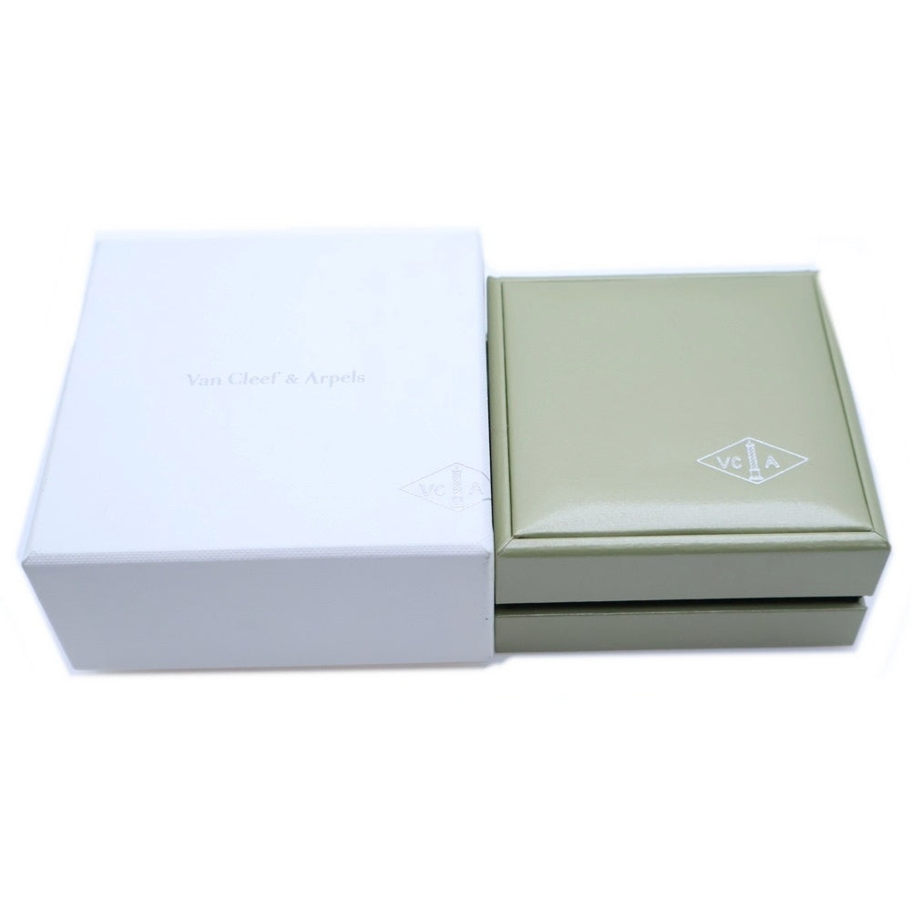 Van Cleef & Arpels(ヴァンクリーフアンドアーペル) ラッキーアルハンブラ ハート ネックレス マザーオブパール 750 YG イエローゴールド ジュエリー アクセサリー