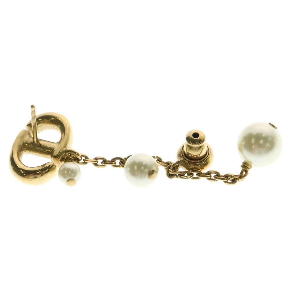 DIOR(ディオール) CDロゴ フェイクパールピアス イヤーアクセサリー ゴールド GP