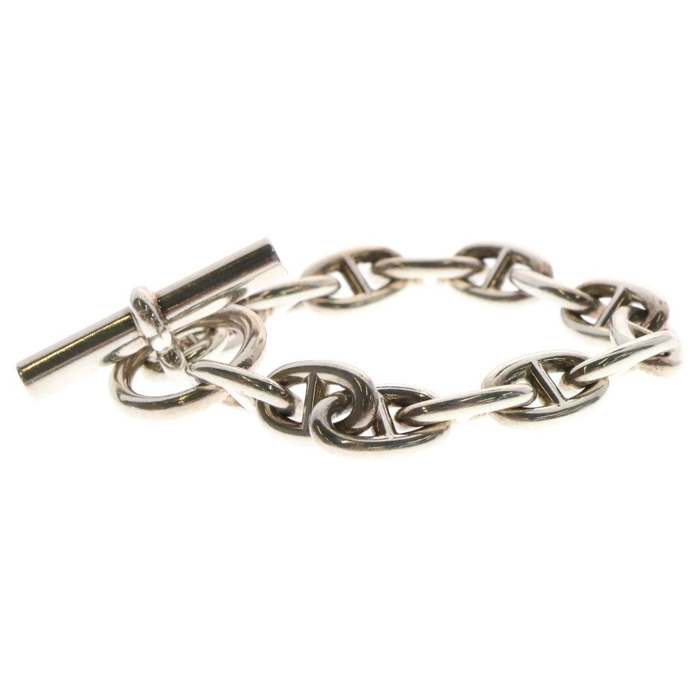 HERMES(エルメス) シェーヌダンクルMM ブレスレット チェーン シルバー 14コマ Ag925 50.8g