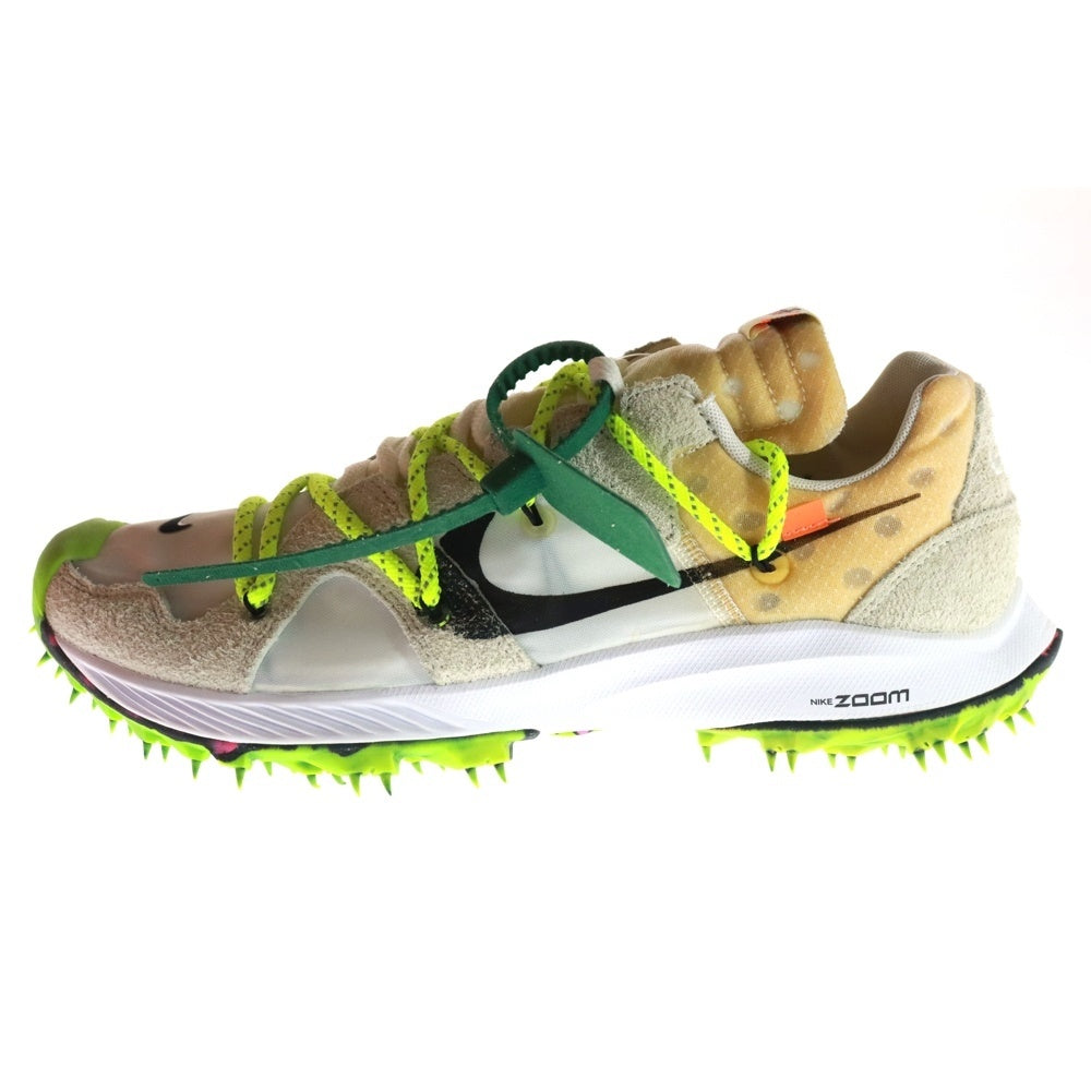 NIKE(ナイキ) × Off-White WOMENS AIR ZOOM TERRA KIGER WHITE CD8179-100 ×オフホワイト ウィメンズ エアズーム テラカイガー ローカットスニーカー US11.5/28.5cm